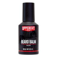 uppercut deluxe conditioning beard balm: control & natural shine for a well-groomed look, 3.38 fl.oz. logo