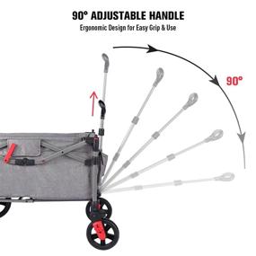 img 1 attached to 🪑 Collapsible Adjustable Removable Camping Chair by EVER ADVANCED