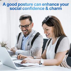 img 1 attached to 😊 Appolis Updated Posture Corrector Brace for Men and Women - Adjustable Upper Back Straightener with Breathable Clavicle Support - Effective Pain Relief for Neck, Back, and Shoulders (Universal)