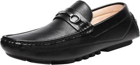 img 4 attached to BM Pepe 3 Classic Fashion Driving Loafers Men's Shoes for Loafers & Slip-Ons