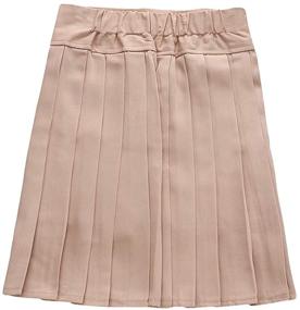 img 3 attached to 👗 Stylish and Sophisticated: Beautifulfashionlife Waisted Pleated Tennis Stripes Girls' Clothing