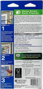 img 3 attached to 🚪 Duck Brand 281070: Roll-On Outdoor Extra Large Window/Patio Door Premium Insulating Film Kit – 84" x 112