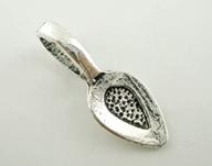 antiqued silver 21x8mm pendants jewelry logo