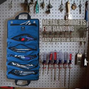 img 1 attached to 🛠️ Rugged Tools Titan Deluxe Tool Roll: An Ultimate Organizer for All Your Tools
