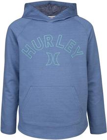 img 2 attached to 👕 Bold Graphics and Comfort: Hurley Boys' Graphic Pullover Hoodie