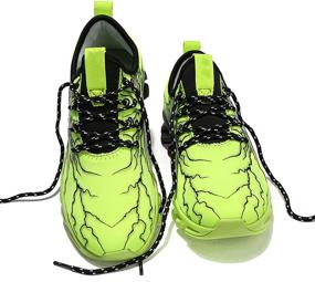 img 3 attached to 👟 MUOU Men's Road Running Shoes: Lightweight Sneakers for Men and Women, Perfect for Athletic Sport