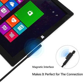 img 3 attached to 🔌 Surface Pro Car Charger Adapter 15V2.58A for Microsoft Surface Pro 3/4/5/6/7/X Tablet, Surface Book, Surface Go, Surface Laptop 【5.9FT】- Better for SEO