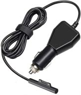 🔌 surface pro car charger adapter 15v2.58a for microsoft surface pro 3/4/5/6/7/x tablet, surface book, surface go, surface laptop 【5.9ft】- better for seo logo