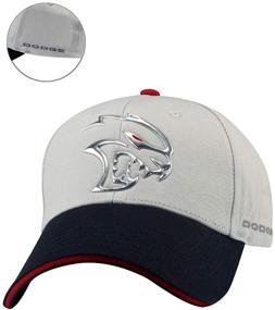 img 1 attached to 🔥 Dodge Hellcat Redeye Liquid Metal Cap: Unleash the Beast in Style