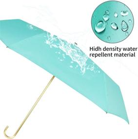 img 2 attached to 🌂 Waterproof Collapsible Boy Compact Umbrella