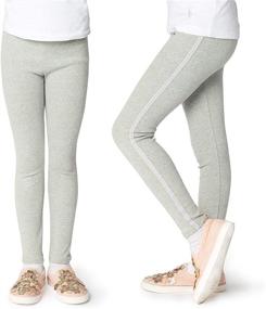 img 4 attached to 👖 Stylish Cotton Spring Leggings for Girls - Idealcat Girls' Clothing Collection