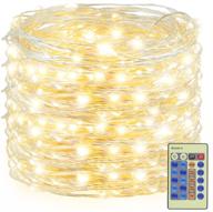 decute 300 led fairy string lights warm white christmas lights remote control - 99ft silver wire firefly lights starry light for diy christmas tree costume wedding party table centerpiece decor логотип