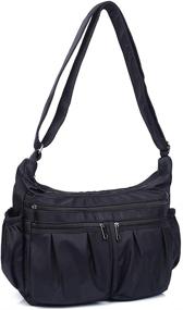 img 2 attached to Crossbody Shoulder Waterproof Handbags Black Updated Women's Handbags & Wallets
