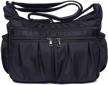 crossbody shoulder waterproof handbags black updated women's handbags & wallets logo