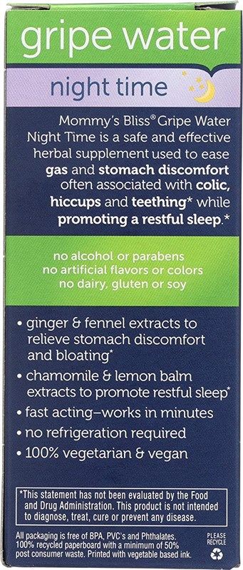 Mommy's Bliss Gripe Water For Babies With Gas, Colic Or Stomach Discomfort  - 4 Fl Oz : Target