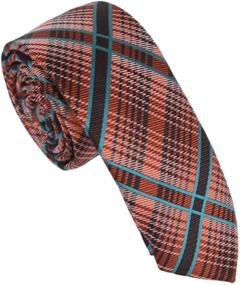 img 4 attached to 👔 Stylish Checkered Microfiber Boys' Neckties by Dan Smith: DAE7C15C Accessories