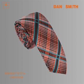 img 2 attached to 👔 Stylish Checkered Microfiber Boys' Neckties by Dan Smith: DAE7C15C Accessories