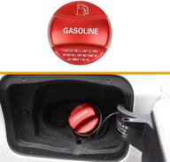 aluminum alloy gasoline fuel cover logo