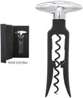 🍷 amlong plus self-pulling corkscrew wine opener 6" - effortless opening with gift box логотип