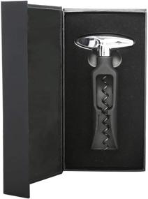 img 2 attached to 🍷 Amlong Plus Self-Pulling Corkscrew Wine Opener 6" - Effortless Opening with Gift Box