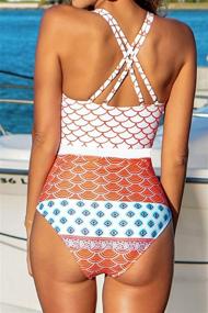 img 3 attached to 👙 CUPSHE Beautiful One Piece Swimsuit: Stylish Swimwear for Women's Clothing