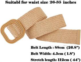 img 2 attached to ALAIX Fashion Stretchy Waistband Jumpsuit Women's Accessories for Belts