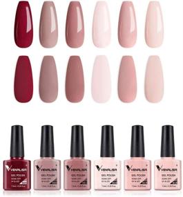 img 4 attached to 💅 Набор гель-лаков VENALISA - 6 цветов серии Baby Pink: идеальный стартовый набор для весеннего и летнего сезона для домашнего салона и вечеринок с нейл-артом!