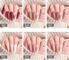 img 2 attached to 💅 Набор гель-лаков VENALISA - 6 цветов серии Baby Pink: идеальный стартовый набор для весеннего и летнего сезона для домашнего салона и вечеринок с нейл-артом!