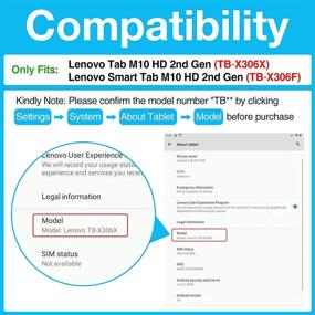 img 3 attached to 📱 ProCase Rugged Case for Lenovo Tab M10 HD 2nd Gen - Heavy Duty Shockproof Cover with Hand Strap and Rotating Kickstand – Black (2020 Released, TB-X306X/TB-X306F)
