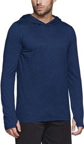 img 4 attached to 👕 Men's TSLA Lightweight Sweatshirt: Advanced Performance Pullover for Active Lifestyles