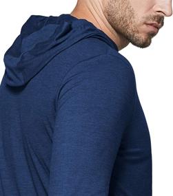 img 1 attached to 👕 Men's TSLA Lightweight Sweatshirt: Advanced Performance Pullover for Active Lifestyles