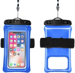 img 4 attached to 📱 PSHYX Waterproof Phone Pouch Floating - Universal, 7-inch Dry Bag for iPhone/SAM/Google/LG & More