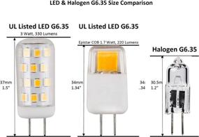 img 1 attached to CBconcept® 10XG6 3512V10WF Halogen Light 10W Frosted 10