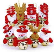 wujomz christmas decorations ornaments snowman logo