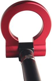 img 1 attached to 🏎️ Enhance Your Chevy Camaro's Style with DEWHEL JDM Folding Screw On Racing T2 Tow Hooks (Red) for 6th Gen 2016-up Front and Rear