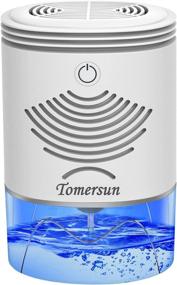 img 4 attached to 🔋 TOMERSUN 2600 Cubic Feet Dehumidifier: Compact and Powerful Mini Dehumidifier for Home, Basement, Bathroom, Closet, RV, Bedroom, Kitchen - 35oz Capacity