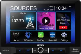 img 4 attached to Механизм Jensen для мультимедиа с поддержкой SiriusXM и Bluetooth