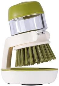 img 3 attached to Green Dishwash Brush Cleaning Scrubber