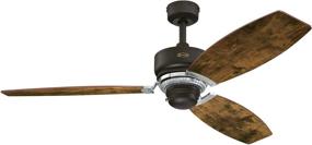 img 3 attached to 🌀 Westinghouse Lighting 7207600 Thurlow 54-inch Weathered Bronze Indoor Ceiling Fan - Enhance your Space with Style and Comfort!