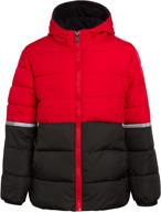 perry ellis boys winter jacket: stylish and warm boys' outerwear in jackets & coats logo