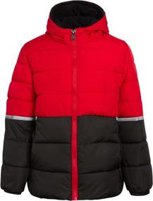 img 4 attached to Perry Ellis Boys Winter Jacket: Stylish and Warm Boys' Outerwear in Jackets & Coats