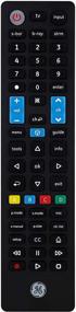 img 4 attached to 📱 GE Samsung Replacement Remote: Universal Control for Roku, Apple TV, Smart TV & More - 4 Device, Black 44235