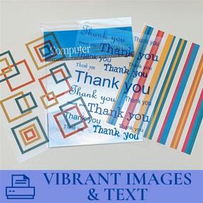 img 1 attached to 🖨️ Ink Jet Printable Film - 8.5 x 11", Transparent, Pack of 50 - Ideal for Custom Overlays, Journals, Window Effects, Stickers, Photos, Jewelry and More - Compatible with Ink Jet Printers Only