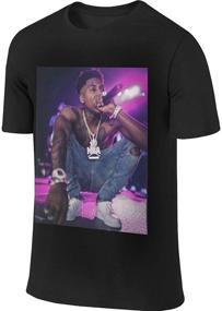 img 4 attached to 👕 Cotton Breathable T-Shirt for Rappers: Enhanced Design for Optimal Style and Comfort