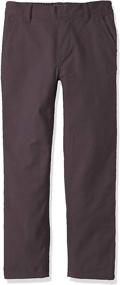 img 2 attached to 👖 Boys' Big Relaxed Fit Twill Pull-on Pant for Cherokee School Uniforms