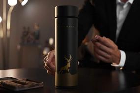 img 2 attached to ☕ THERMATE Smart Flask: Vacuum Insulated Temperature Display Stainless Steel Mug - Perfect for Coffee, Tea, and More!