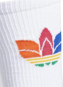 img 1 attached to 🧦 Stylish & Comfortable: adidas Originals Men's Mixed Graphics Cushioned Crew Socks (3-Pair)