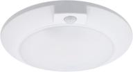 💡 maxxima 6 in. round motion sensor led ceiling mount light fixture - 3000k warm white - 600 lumens: perfect closet lighting solution logo