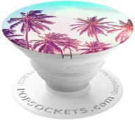 🌴 popsockets: складная ручка и подставка для мобильных устройств - пальмовые деревья логотип