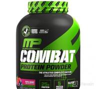 img 1 attached to Mega-Sized MusclePharm Combat Protein Powder: 5 Protein Blend, 4lbs, Chocolate Milk Flavor, 52 Servings review by Seany Greer